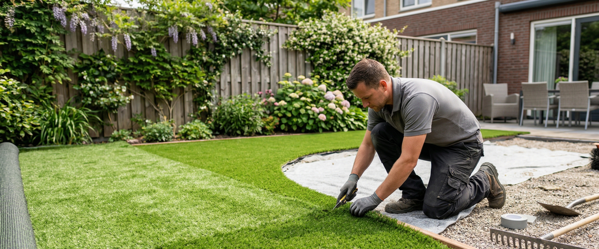 Artificial turf installation in Eloise Woods East, Florida