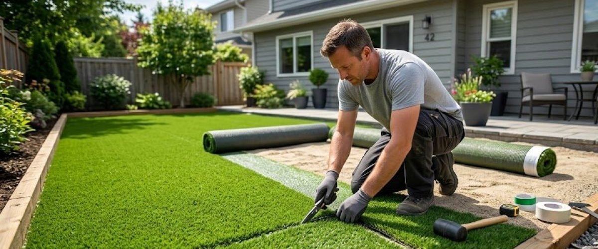 Artificial turf installation in Shepherd Road Corridor, Florida